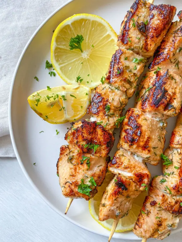 Salmon kabab